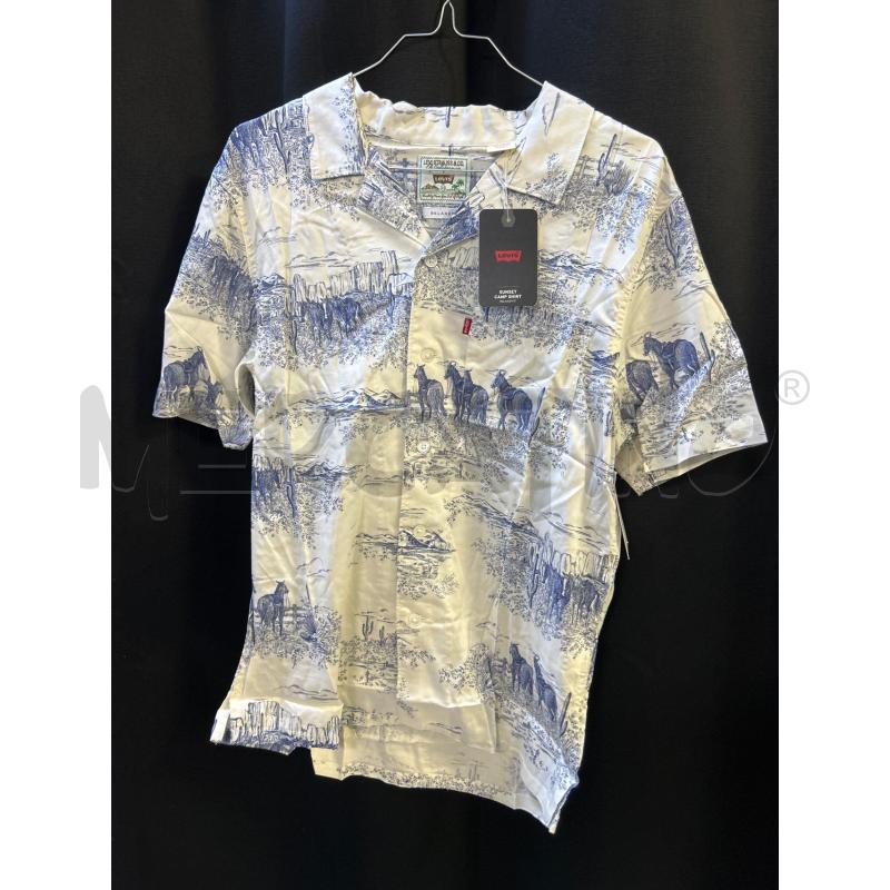 POLO UOMO LEVI'S BIANCA FANT BLU NUOVA | Mercatino dell'Usato Ciampino 1