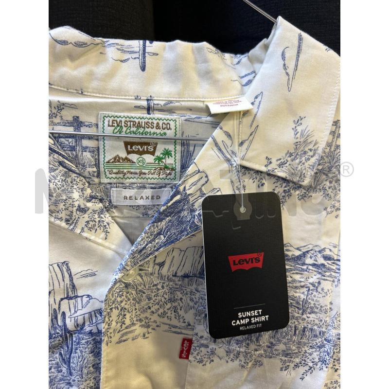 POLO UOMO LEVI'S BIANCA FANT BLU NUOVA | Mercatino dell'Usato Ciampino 2