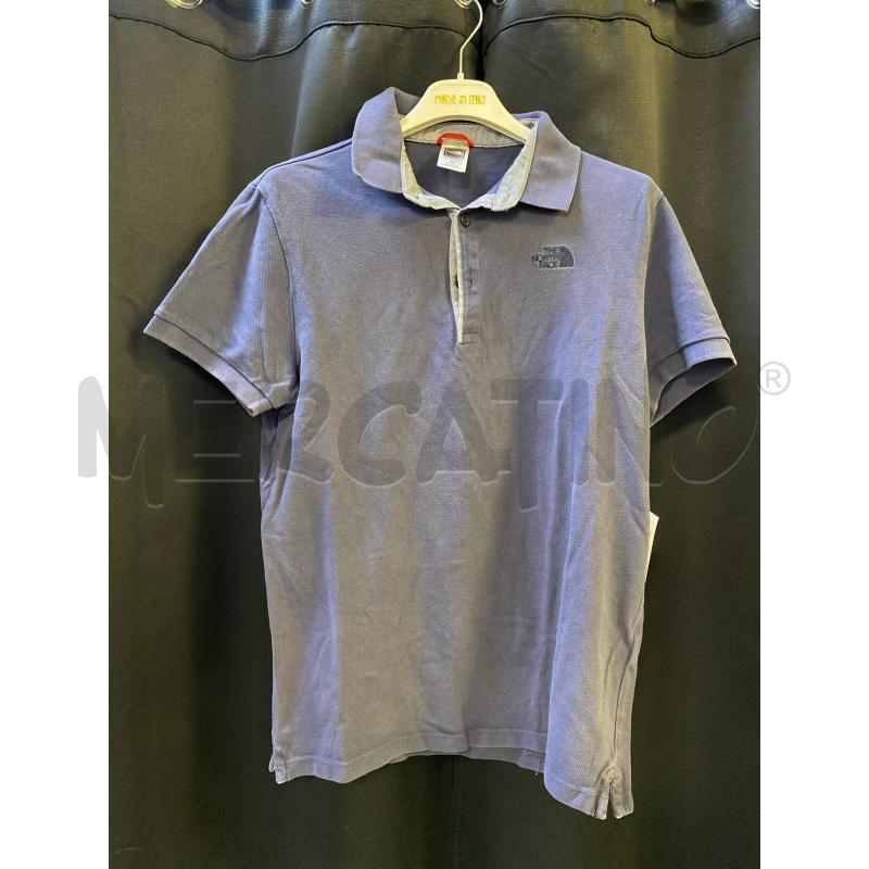 POLO UOMO THE NORTH FACE BLU  | Mercatino dell'Usato Ciampino 1