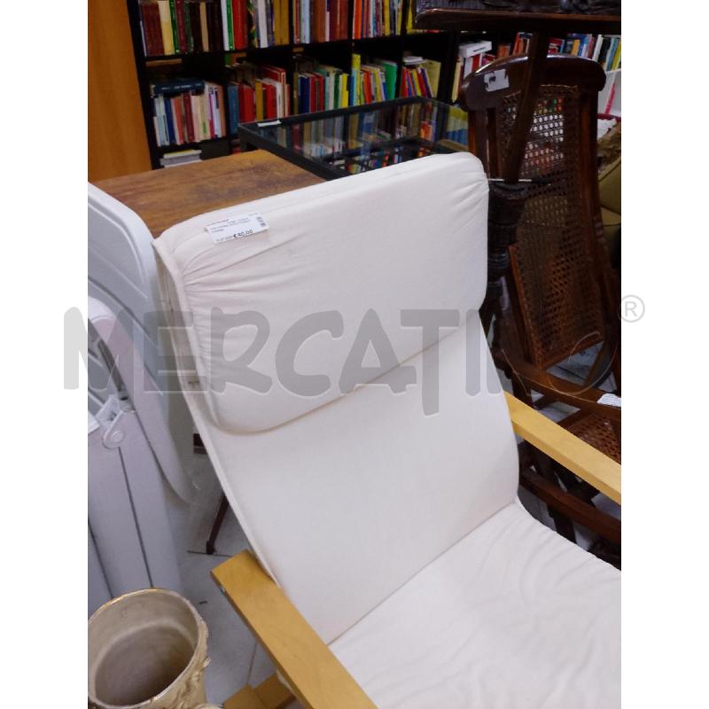 POLTRONA IKEA FAGGIO PANNA | Mercatino dell'Usato Ciampino 3