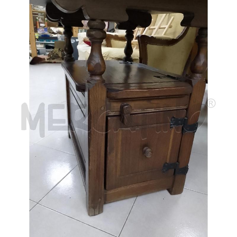 POLTRONA TAVOLO LEGNO EPOCA | Mercatino dell'Usato Ciampino 5