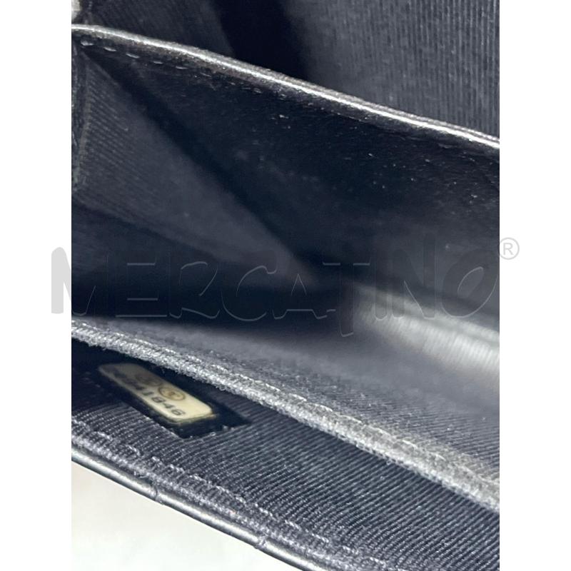 PORTA FOGLIO/CARTE CHANEL NERO TRAP. DIFETTO MINIMO | Mercatino dell'Usato Ciampino 4