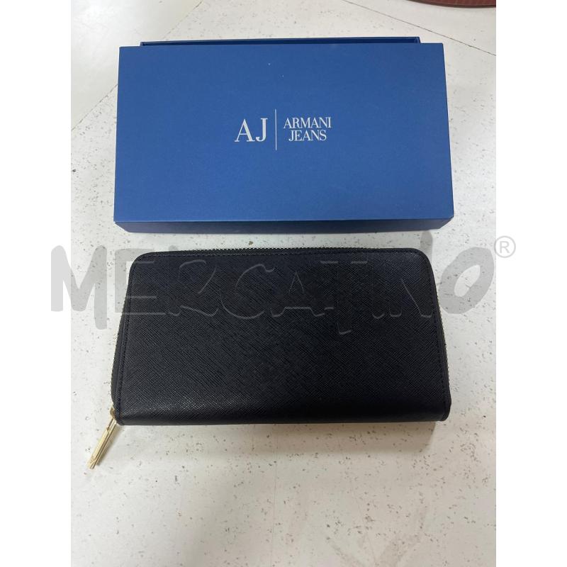 PORTA FOGLIO ARMANI JEANS NERO | Mercatino dell'Usato Ciampino 3