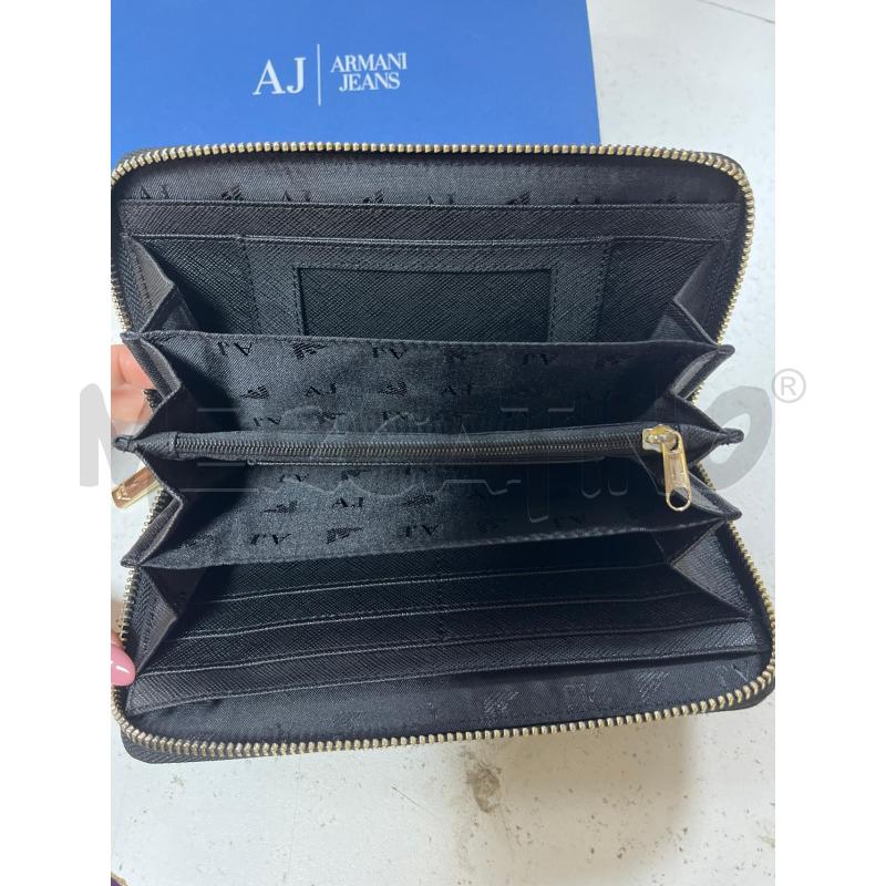 PORTA FOGLIO ARMANI JEANS NERO | Mercatino dell'Usato Ciampino 4