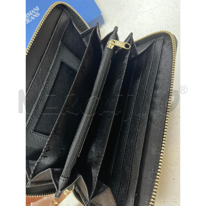 PORTA FOGLIO ARMANI JEANS NERO | Mercatino dell'Usato Ciampino 5