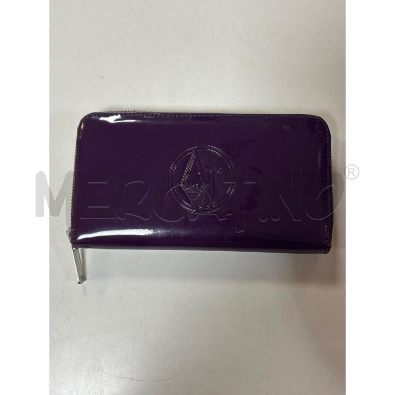 PORTA FOGLIO ARMANI JEANS VIOLA | Mercatino dell'Usato Ciampino 1