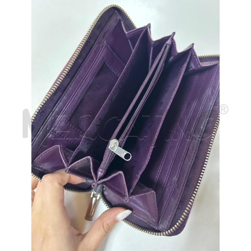 PORTA FOGLIO ARMANI JEANS VIOLA | Mercatino dell'Usato Ciampino 3