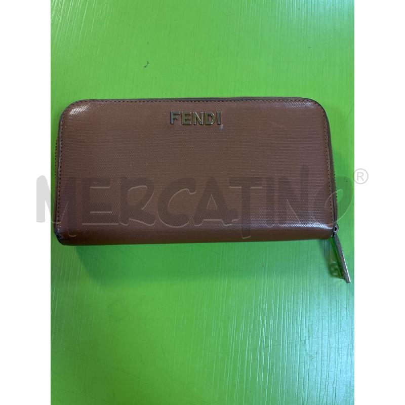 PORTA FOGLIO FENDI MARRONE | Mercatino dell'Usato Ciampino 1