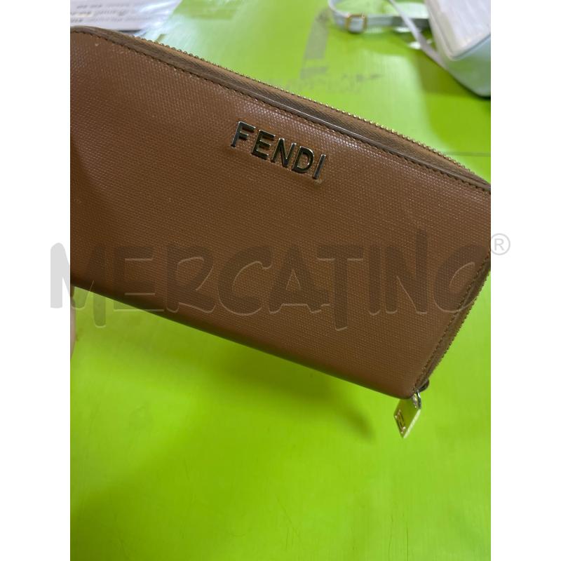 PORTA FOGLIO FENDI MARRONE | Mercatino dell'Usato Ciampino 5