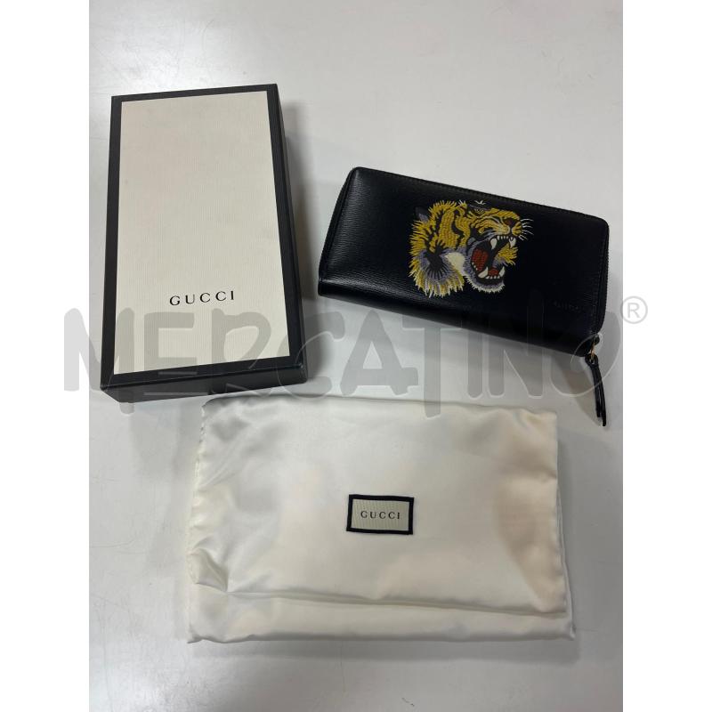 PORTA FOGLIO GUCCI TIGRE  | Mercatino dell'Usato Ciampino 1