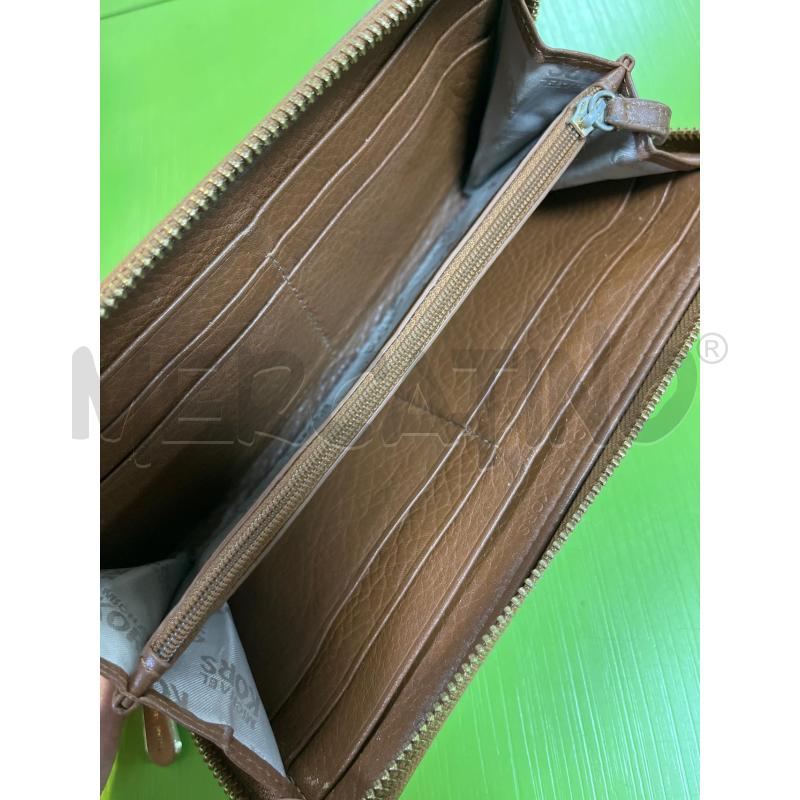 PORTA FOGLIO MICHAEL KORS MARRONE PELLE | Mercatino dell'Usato Ciampino 3