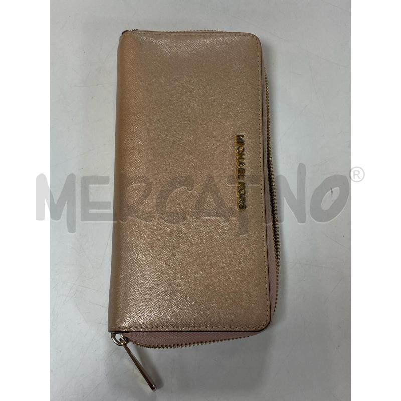 PORTA FOGLIO MICHAEL KORS ROSA PERLATOGRANDE | Mercatino dell'Usato Ciampino 1