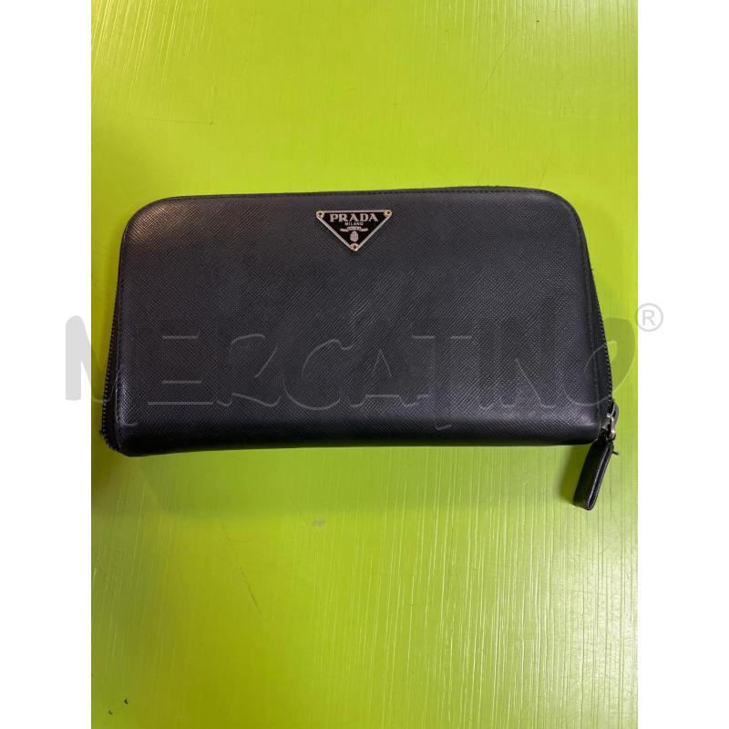 PORTA FOGLIO PRADA NERO  | Mercatino dell'Usato Ciampino 1