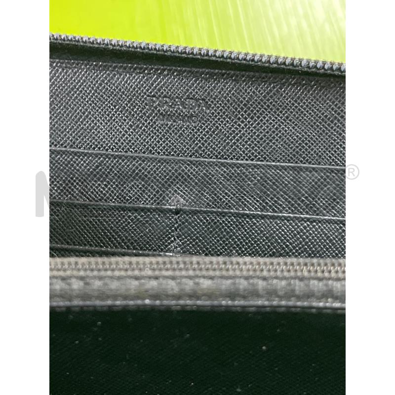 PORTA FOGLIO PRADA NERO  | Mercatino dell'Usato Ciampino 4