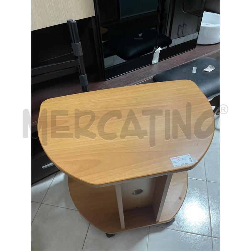 PORTA TV CILIEGIO CON ROTELLE | Mercatino dell'Usato Ciampino 2