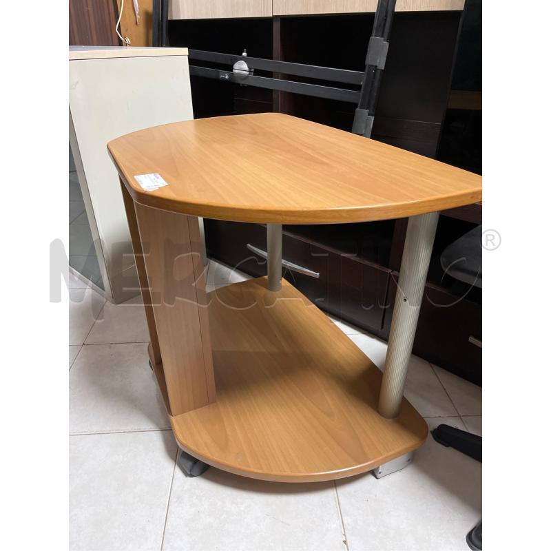 PORTA TV CILIEGIO CON ROTELLE | Mercatino dell'Usato Ciampino 3