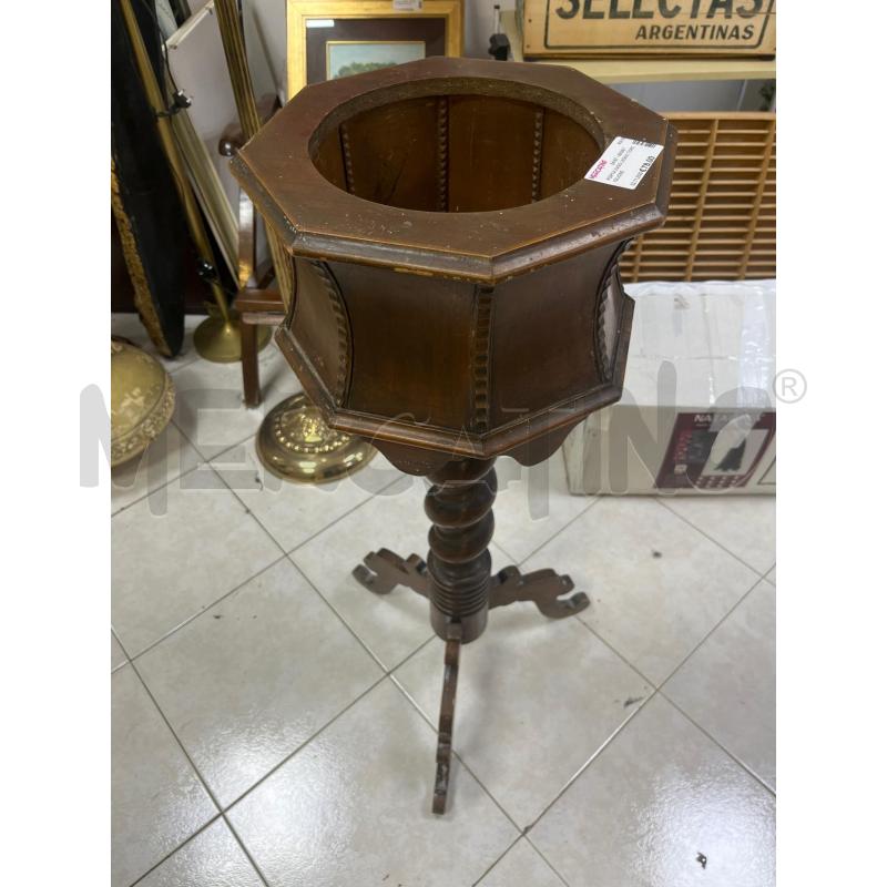 PORTA VASO LEGNO TORCIGLIONE | Mercatino dell'Usato Ciampino 1