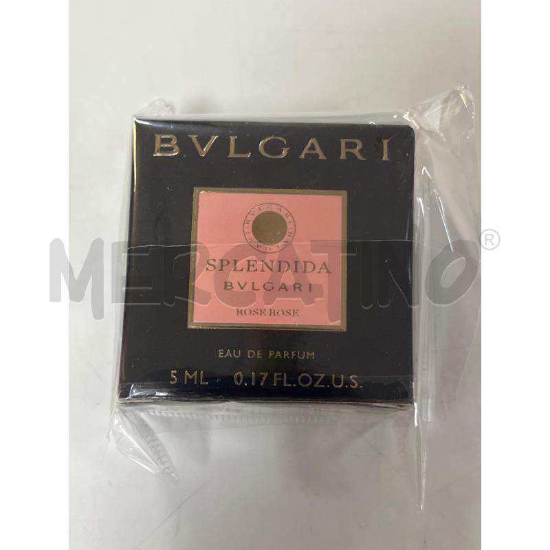 PROFUMO MINI SIZE BVLGARI SPLENDIDA | Mercatino dell'Usato Ciampino 1
