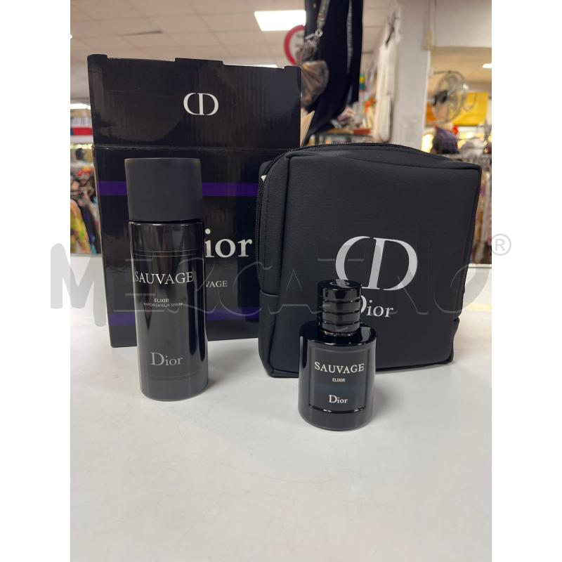 PROFUMO UOMO DIOR SAUVAGE ELIXIR+DEODORANTE +POCHETTE | Mercatino dell'Usato Ciampino 2