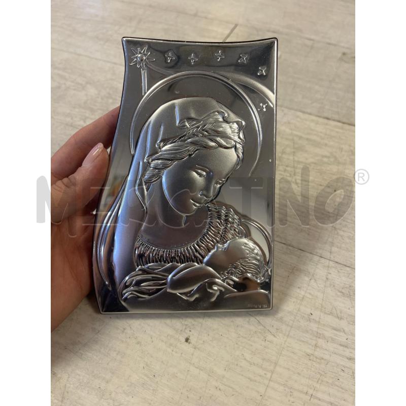 QUADRETTO ICONA MADONNA ARG | Mercatino dell'Usato Ciampino 1