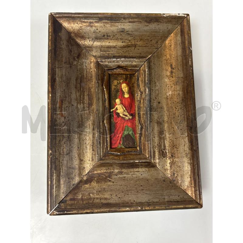 QUADRETTO VECCHIO MADONNA CORNICE DOPPIA ORO | Mercatino dell'Usato Ciampino 1