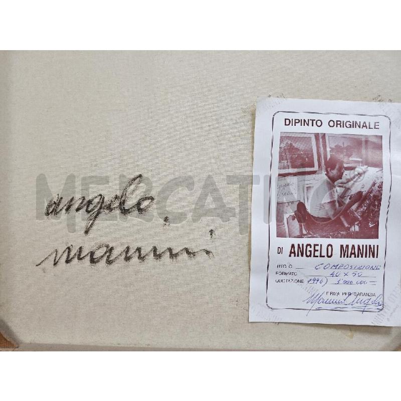 QUADRO ANGELO MANINI COMPOSIZIONE | Mercatino dell'Usato Ciampino 5