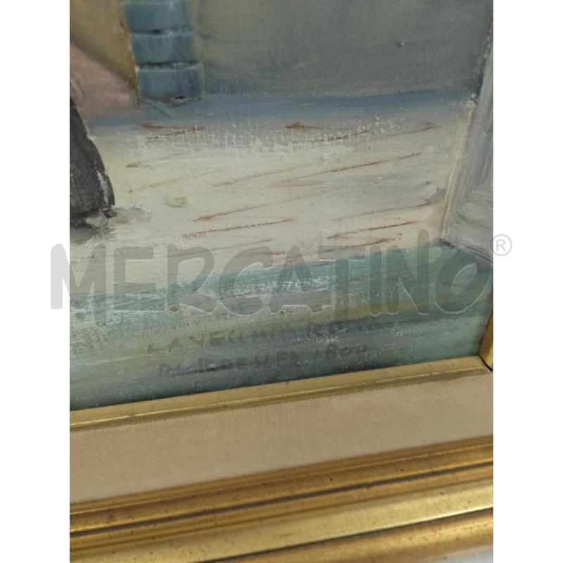 QUADRO DIPINTO VIA GIULIA FIRMATO | Mercatino dell'Usato Ciampino 5