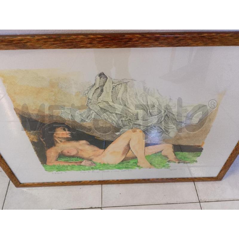 QUADRO DONNA CAMICIA E.ROBERTI 81 | Mercatino dell'Usato Ciampino 3