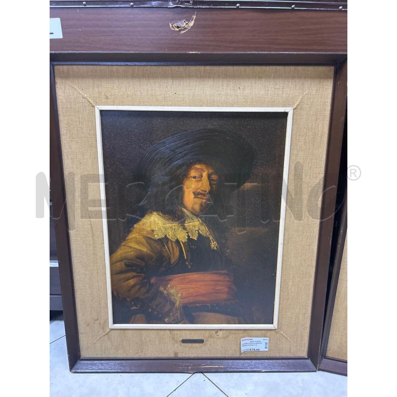 QUADRO EPOCA DIPINTO FIGURA UOMO F. HALS | Mercatino dell'Usato Ciampino 1