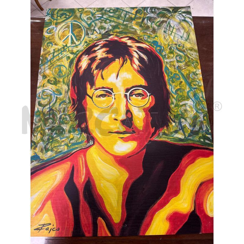 QUADRO JOHN LENNON ARTISTA RAJCO | Mercatino dell'Usato Ciampino 1