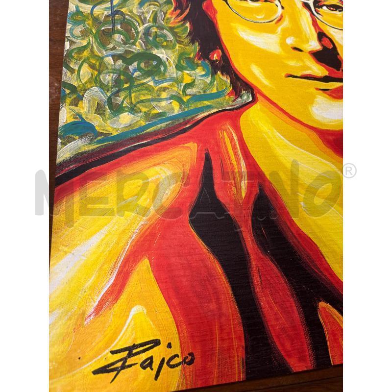 QUADRO JOHN LENNON ARTISTA RAJCO | Mercatino dell'Usato Ciampino 2