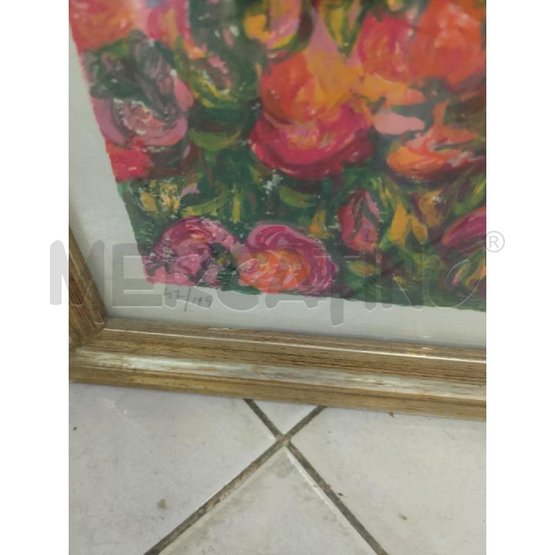 QUADRO MARISA BENETTI - PAESAGGIO FLOREALE | Mercatino dell'Usato Ciampino 3