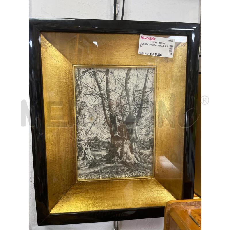 QUADRO PAESAGGIO ALBERI | Mercatino dell'Usato Ciampino 1