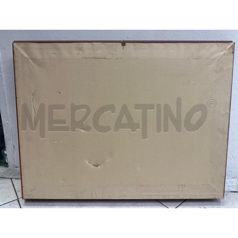 QUADRO PAESAGGIO CITTA E FIUME | Mercatino dell'Usato Ciampino 4