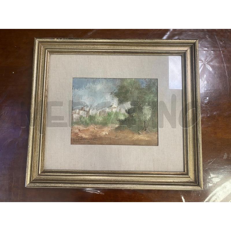 QUADRO PAESAGGIO FIRMA L.DE MAGISTRIS | Mercatino dell'Usato Ciampino 1