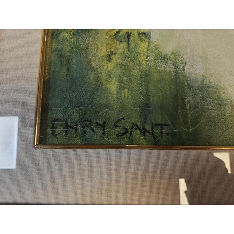 QUADRO PONTE ROMA SPARITA DI ENRY SANT. | Mercatino dell'Usato Ciampino 2