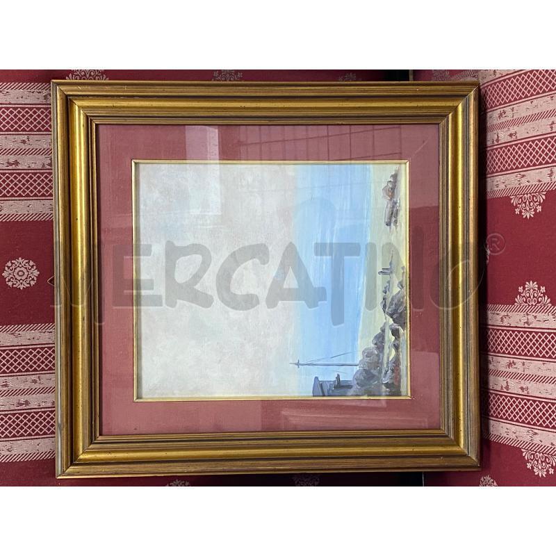 QUADRO SPIAGGIA MARE FIRMATO | Mercatino dell'Usato Ciampino 1