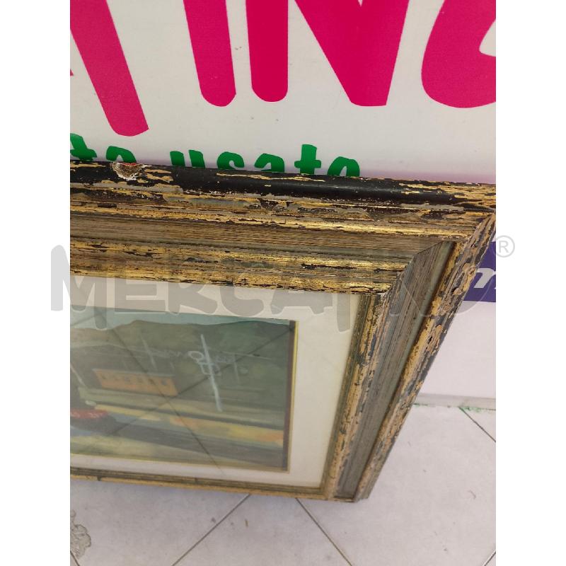 QUADRO TRENO IN STAZIONE C. D'AMORE | Mercatino dell'Usato Ciampino 5