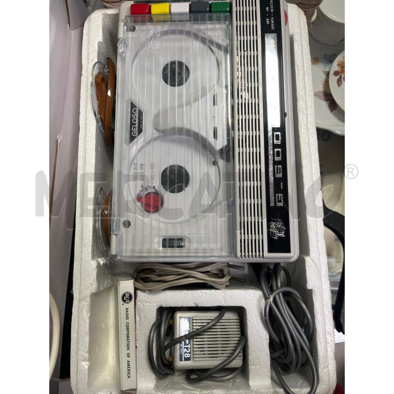 REGISTRATORE GELOSO G-600 | Mercatino dell'Usato Ciampino 1