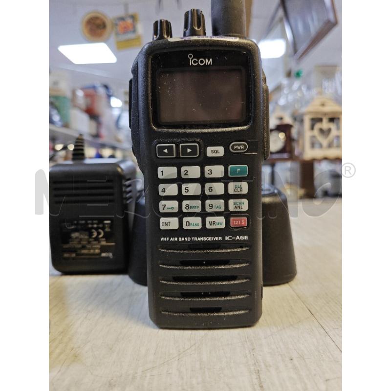 RICETRASMITTENTE ICOM VHF AIR SAND IC-A6E | Mercatino dell'Usato Ciampino 2