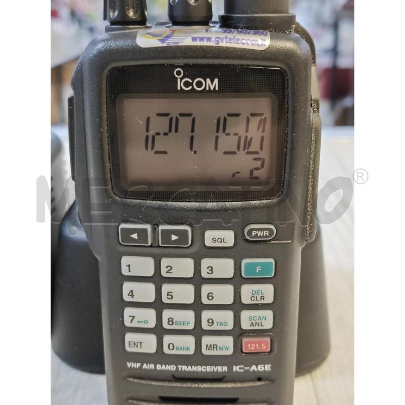 RICETRASMITTENTE ICOM VHF AIR SAND IC-A6E | Mercatino dell'Usato Ciampino 5