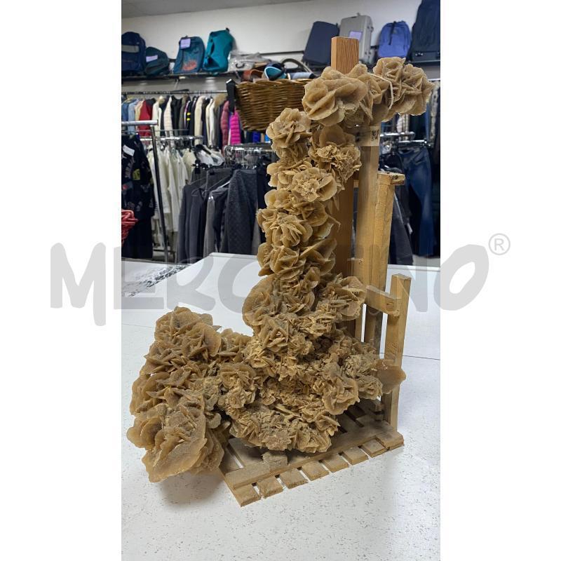 ROSA DEL DESERTO CON STRUTTURA IN LEGNO | Mercatino dell'Usato Ciampino 1
