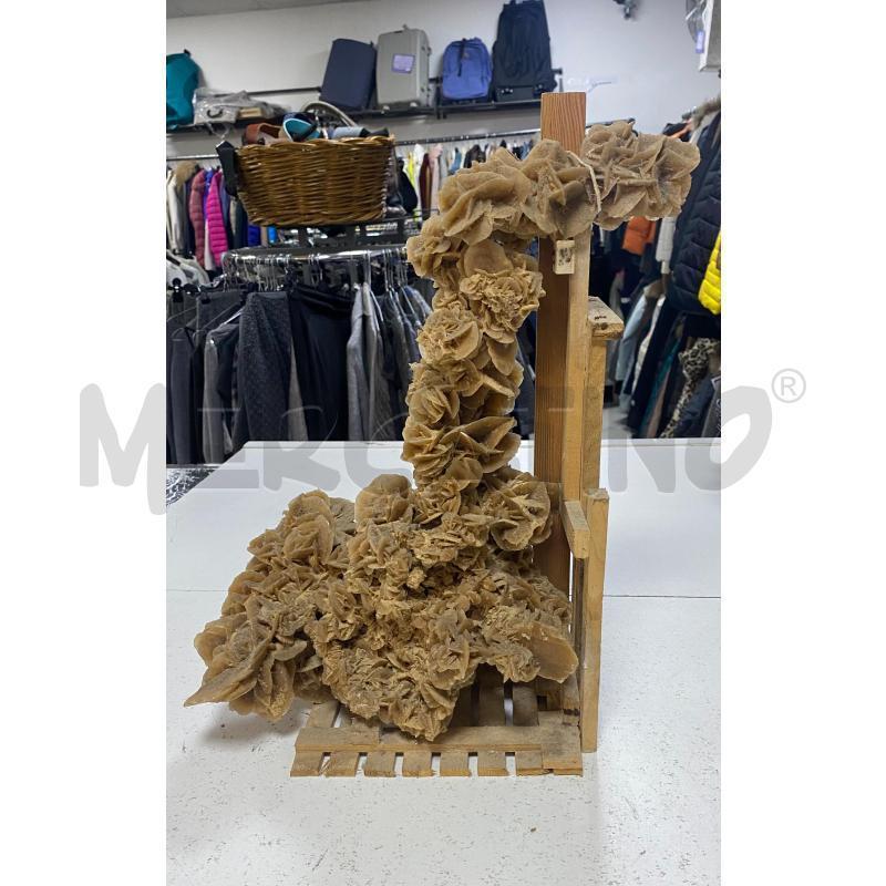 ROSA DEL DESERTO CON STRUTTURA IN LEGNO | Mercatino dell'Usato Ciampino 2