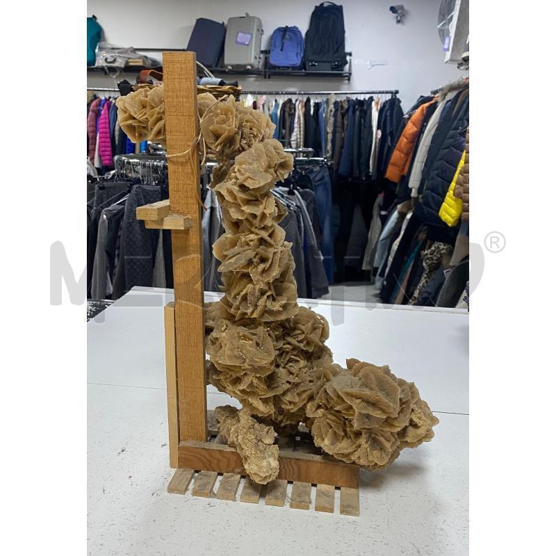 ROSA DEL DESERTO CON STRUTTURA IN LEGNO | Mercatino dell'Usato Ciampino 4