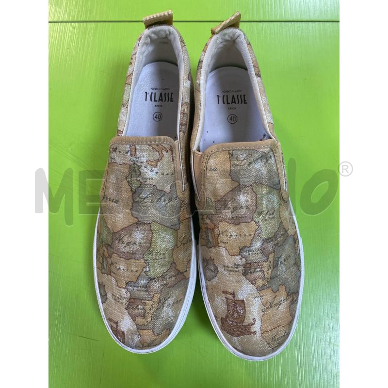 SCARPE ALVIERO MARTINI BEIGE MARRONE | Mercatino dell'Usato Ciampino 1