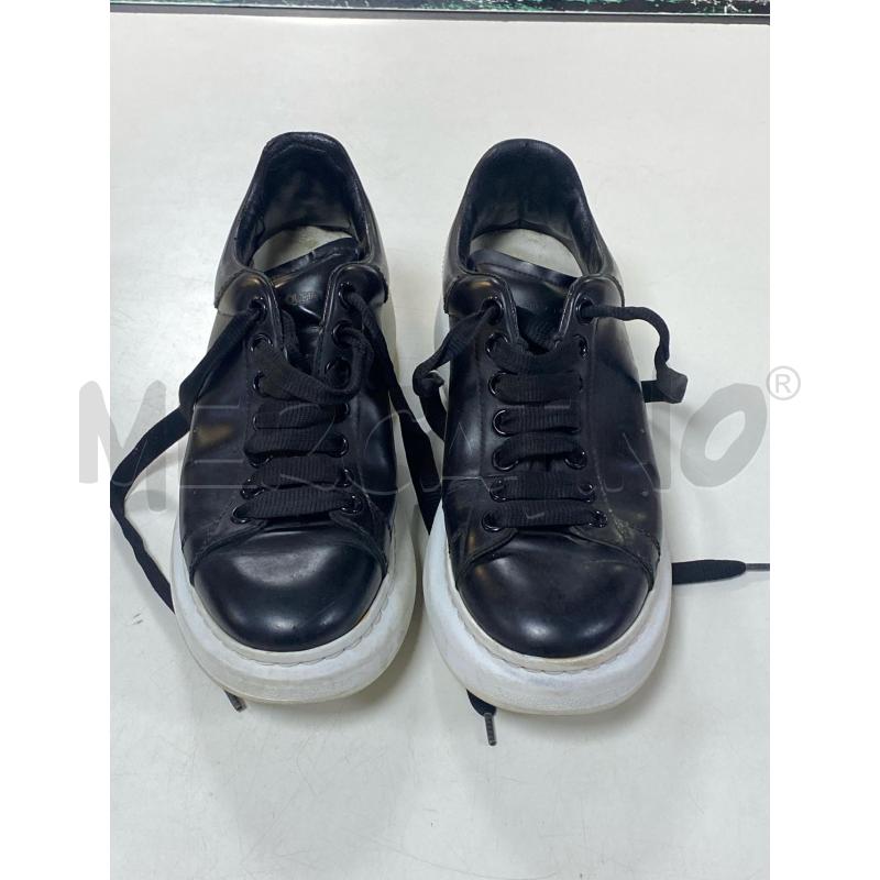 SCARPE DONNA ALEXANDER MCQUEEN NERE PARA BIANCA | Mercatino dell'Usato Ciampino 1