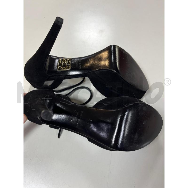 SCARPE DONNA AVC BY ADRIANA CAMPANILE NERE IN CAMOSCIO | Mercatino dell'Usato Ciampino 4