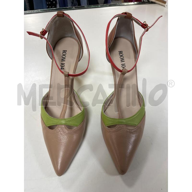 SCARPE DONNA BEIGE ROOM 104 | Mercatino dell'Usato Ciampino 1