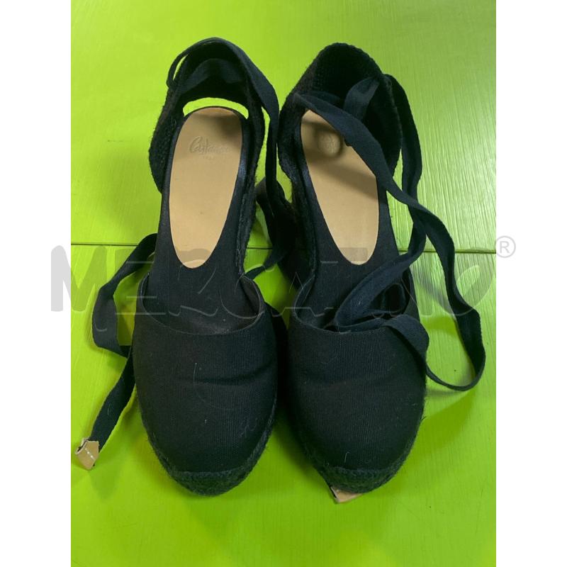 SCARPE DONNA CASTANER NERE PARA PAGLIA  | Mercatino dell'Usato Ciampino 1