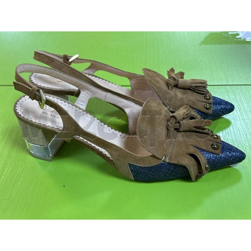 SCARPE DONNA GUJA TACCO PUNTA BLU JEANS E MARR | Mercatino dell'Usato Ciampino 2